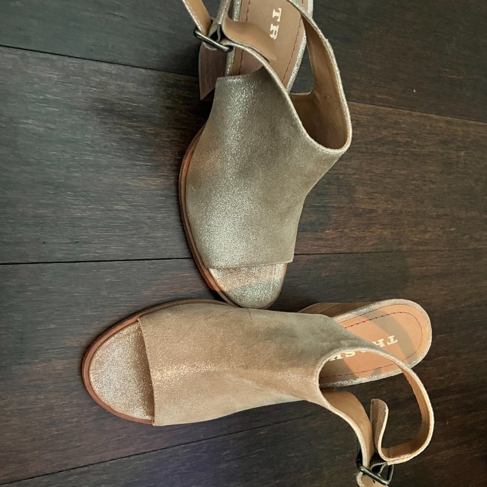 Trask Gold Mules - Picture 2 of 5